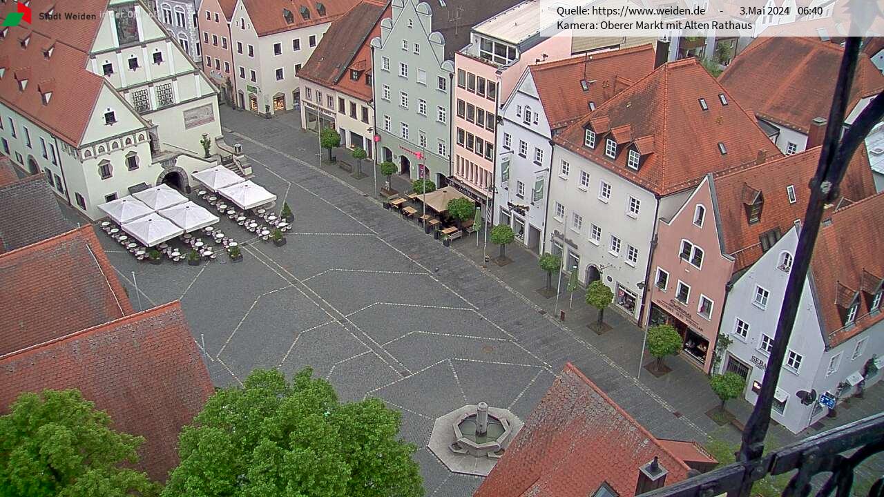 Oberer Markt mit Altem Rathaus